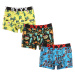 3PACK Pánské boxerky Styx art sportovní guma nadrozměr (3R13188)