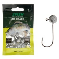 Zfish jigová hlava jig head simply 5 ks - 7,5 g háček 3/0