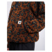 Carhartt WIP W' Elliot High Neck Liner Camo Leo Jacquard, Tamarind / Black