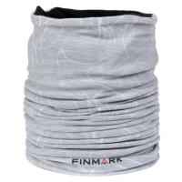 Finmark FSW-229 Multifunkční šátek s fleecem, šedá, velikost