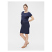 Tmavě modré těhotenské šaty Mama.licious Alison