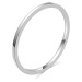MOISS Minimalistický stříbrný prsten R0002020 53 mm