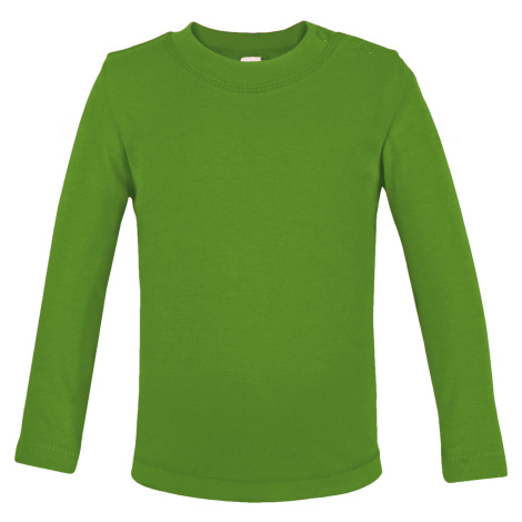 Link Kids Wear Kojenecké tričko s dlouhým rukávem X955 Lime Green