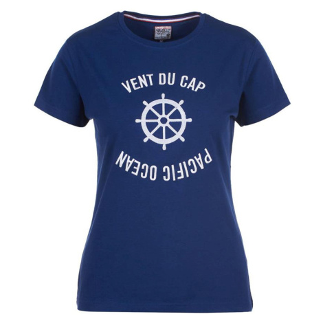 Vent Du Cap T-shirt manches courtes femme ACHERYL Tmavě modrá