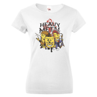 Dámské tričko pro milovníky metalu s potiskem Heavy metal