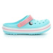 pantofle Crocs Crocband Clog K - Ice Blue/white