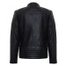 MAX Pánská kožená bunda 5015 černá