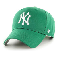 Kšiltovka 47brand MLB New York Yankees zelená barva, s aplikací, B-RAC17CTP-KY