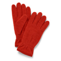 Fleecové rukavice, oranžové , vel. 6,5