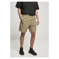 Adjustable Nylon Shorts - khaki