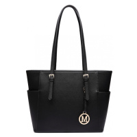 Miss Lulu taška s nastavitelnou rukojetí - černá