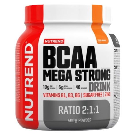 Nutrend BCAA Mega Strong Drink 400 g pomeranč