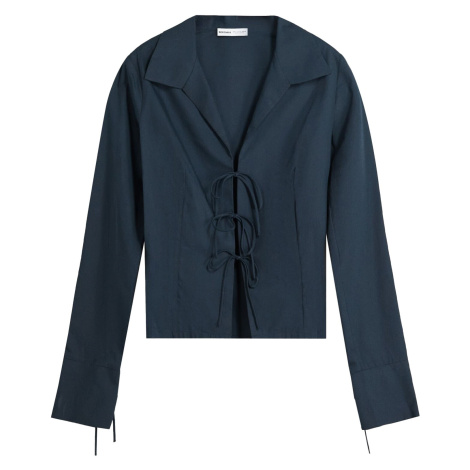 Bershka Halenka marine modrá