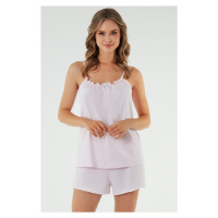 Dámské pyžamo Italian Fashion Fifi - bavlna Světle růžová