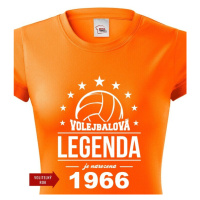 Dámské volejbalové tričko Volejbalová legenda