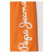 Dětské plavkové šortky Pepe Jeans LOGO SWIMSHORT oranžová barva