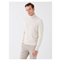 LC Waikiki Turtleneck Long Sleeve Men's Knitwear Sweater