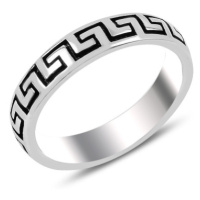 OLIVIE Pánský stříbrný prsten 3719