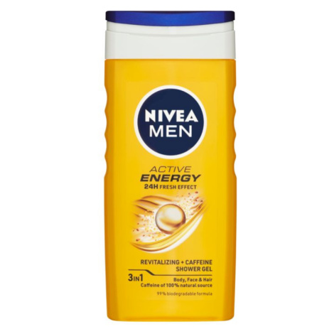 Nivea Men Active Energy sprchový gel pro muže 250 ml