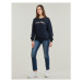 Tommy Hilfiger MDRN REG SCRIPT SWEATSHIRT Tmavě modrá