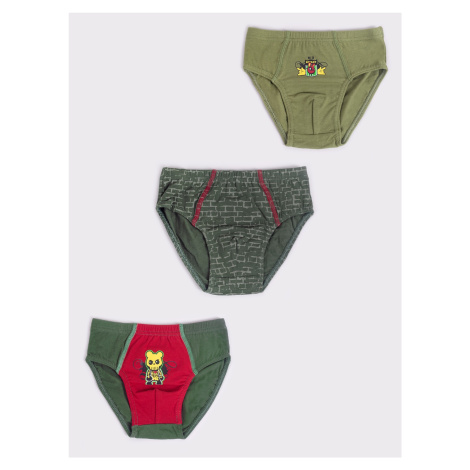 Yoclub Kids's 3Pack Boys' Briefs BMC-0035C-AA10-001