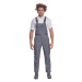 Cerva Telde Pánské pracovní kalhoty s laclem 03530003 šedá