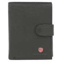 Pánská kožená peněženka Peterson MR-15L-CN černá