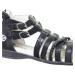DOCKERS BY GERLI páskové sandály Barva: Černá