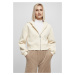 Dámská bunda  // Urban Classics Ladies Short Oversized Zip Jacket whitesand