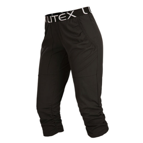Dámské 3/4 kalhoty Litex 5E199 | černá