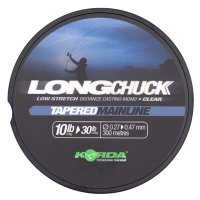Korda vlasec longchuck tapered mainline clear 300 m - 0,27-0,47 mm 10-30 lb