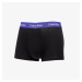 Boxerky Calvin Klein Cotton Stretch Classic Fit Low Rise Trunk Black/ Off White/ Black/ Purple