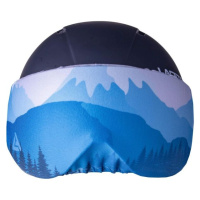 Laceto SKI HELMET VISOR COVER MOUNTAIN Látkový kryt visiorů lyžařských přileb, mix, velikost