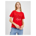 Orsay Červené dámské tričko - Dámské