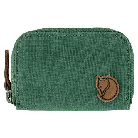 Peněženka Fjällräven Zip Card Holder Barva: zelená