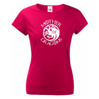 Dámské tričko Mother of Dragons - Khaleesi - motiv ze seriálu hra o trůny
