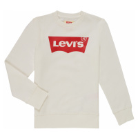 Levis BATWING CREWNECK SWEATSHIRT Bílá