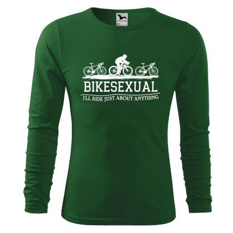 DOBRÝ TRIKO Pánské bavlněné triko Bikesexual