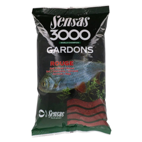 Sensas Krmítková směs 3000 1kg - Gardons Red (plotice-červené)