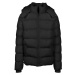 Pánská zimní bunda Urban Classics Hooded Puffer - černá