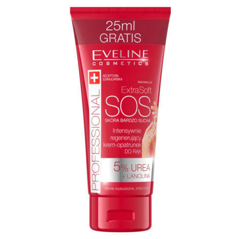 Eveline Cosmetics Extra Soft SOS krém na ruce pro suchou namáhanou pokožku 100 ml