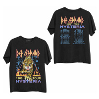 Def Leppard tričko, Hysteria '88 BP Black, pánské