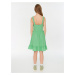Světle zelené dámské šaty Trendyol