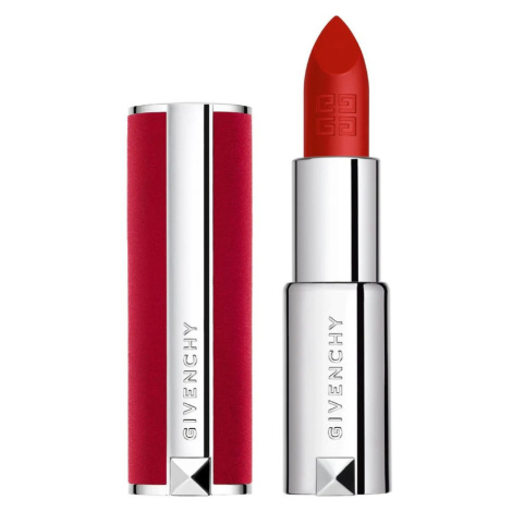 Givenchy Matná rtěnka Deep Velvet (Le Rouge) 3,4 g N27 Rouge Infusé