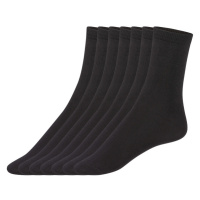 esmara® Dámské ponožky s BIO bavlnou, 7 párů (černá)