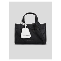 Černá dámská kabelka KARL LAGERFELD Skuare SM Tote Embossed