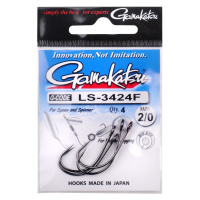 Gamakatsu háčky ls-3424f new label hooks black - velikost 6 počet 10 ks