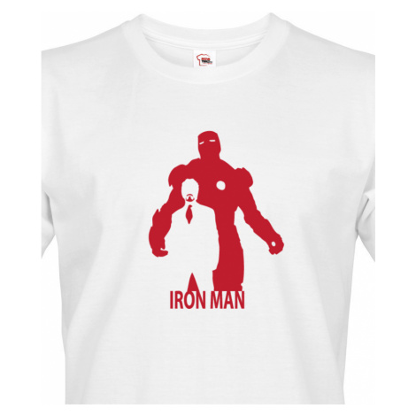 Pánské tričko s motivem IRON MANA - skvělý dárek pro fanoušky Marvel BezvaTriko