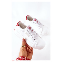 Children's Leather Sneakers BIG STAR DD374134 White