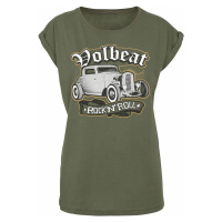 Volbeat Rock'N'Roll Dámské tričko olivová